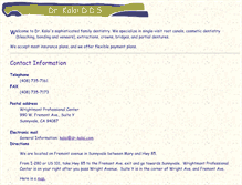 Tablet Screenshot of dr-kalai.com